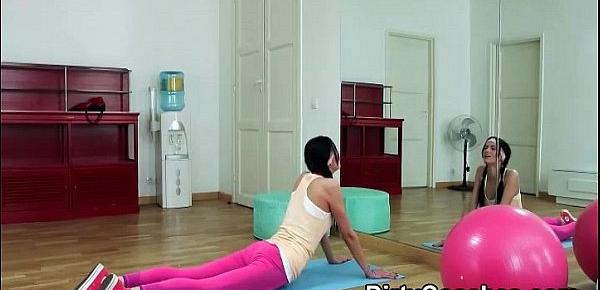  Hooks Up With Her Fitness Instructor - Anna Maria 0004